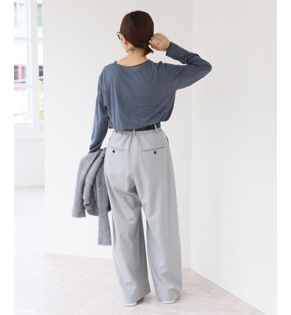 EMILYWEEK「セカンドスキンロングスリーブプルオーバー」|Tシャツ・カットソー|