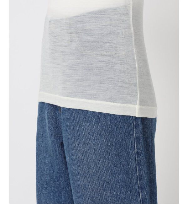 EMILYWEEK「スーパーウール クルーネックシアープルオーバー」|Tシャツ・カットソー|