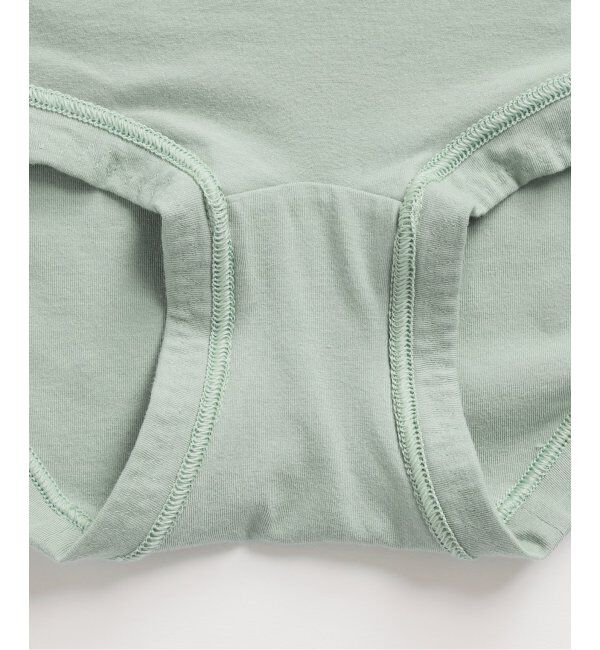 EMILYWEEK「【for MOM】オーガニックコットン混 ローライズショーツ（グリーン）」|インナー|