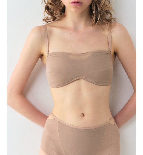 EMILYWEEK「【ESSENTIAL】バンドゥブラ」|インナー|ベージュ