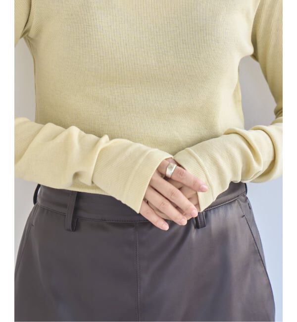 EMILYWEEK「《追加》コットンカシミヤテレコクループルオーバー」|Tシャツ・カットソー|