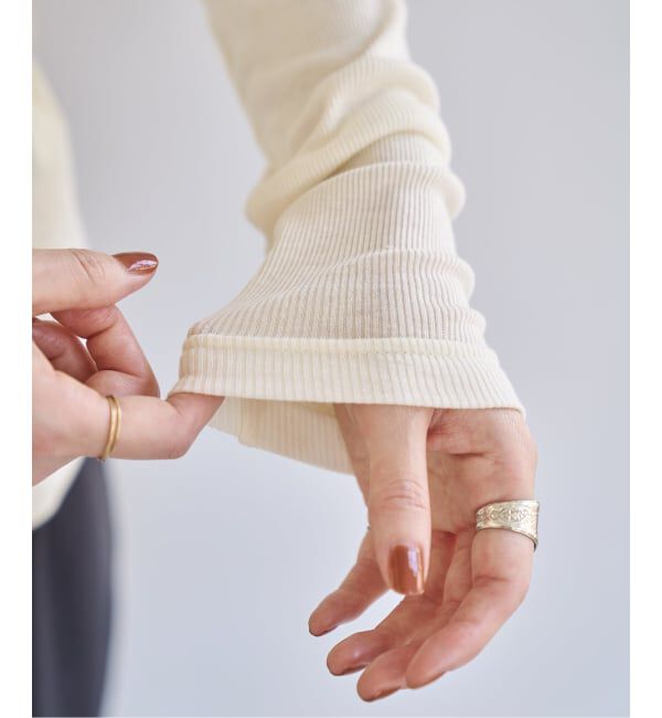 EMILYWEEK「《追加》コットンカシミヤテレコクループルオーバー」|Tシャツ・カットソー|