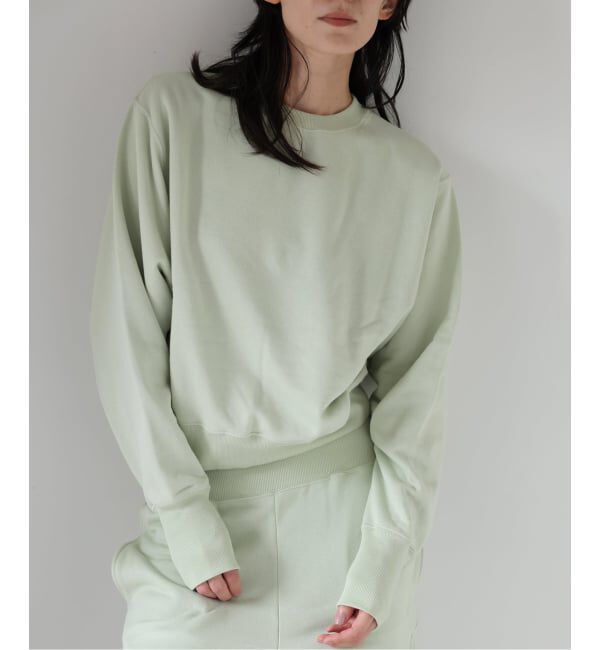 EMILYWEEK「セカンドスキンスウェットプルオーバー」|スウェット・ジャージ|グリーン