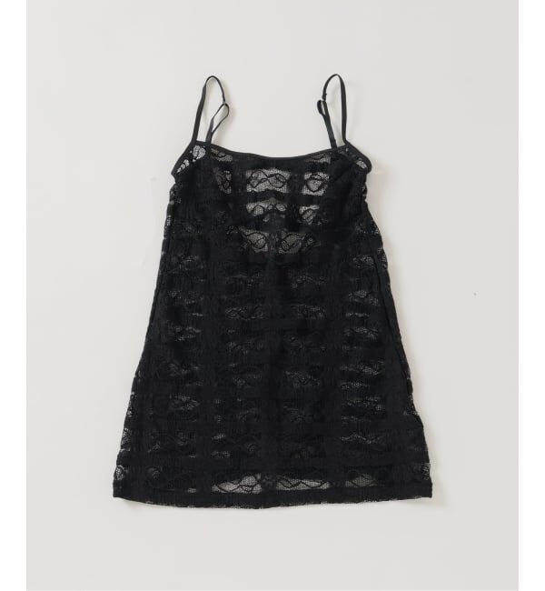 EMILYWEEK「シャーリングレースロングキャミソール」|キャミソール|