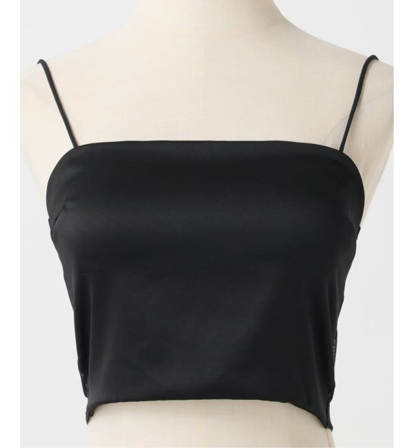EMILYWEEK「《追加》【ESSENTIAL】サテン クロップドバンドゥブラ」|インナー|
