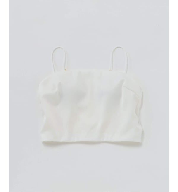 EMILYWEEK「《追加》【ESSENTIAL】サテン クロップドバンドゥブラ」|インナー|