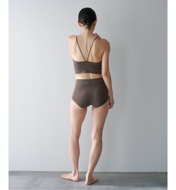 EMILYWEEK「《追加2》リヨセルクロップド Vバックブラキャミソール」|インナー|