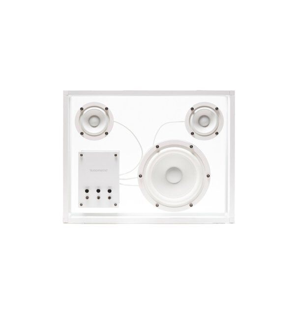 journal standard Furniture「★【TRANSPARENT/トランスペアレント】TRANSPARENT SPEAKER  WHITE　スピーカー」|電化製品|