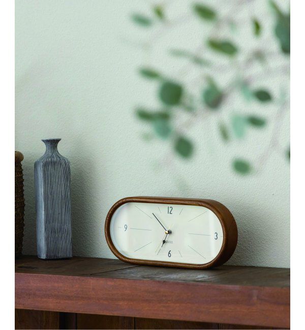 journal standard Furniture「★Curva wall clock　掛け時計」|クロック・置時計|ブラウン
