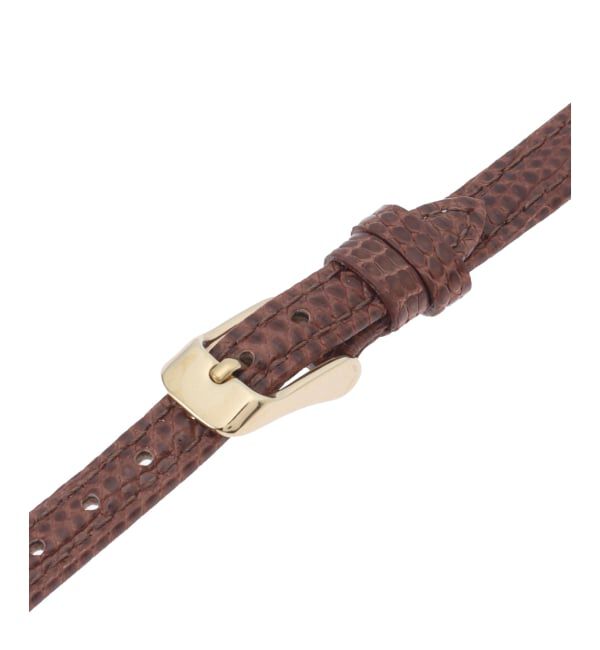 HIROB「lizard leather belt 10mm Brown」|その他|