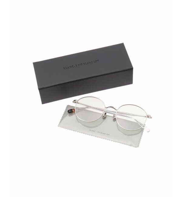 EYETHINK「BLANC.. 別注 B0016-CY SILVER-CLEAR/L.GREY-GRY  Sunglasses」|サングラス|