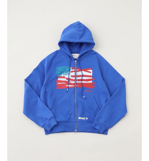 JOINT WORKS「PLATEAU STUDIO / プラトースタジオ Flag zip-up」|パーカー|