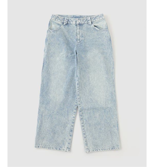 JOINT WORKS「PLAYHOUR /プレイアワー P Logo Denim Pants」|デニム|ネイビー