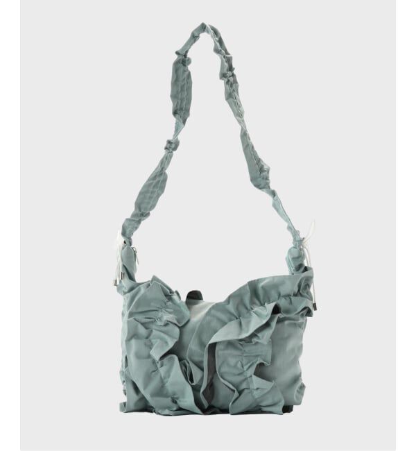 JOINT WORKS「≪追加≫Casselini/キャセリーニ ボリュームフリルショルダー」|ショルダー・メッセンジャー|サックスブルー B