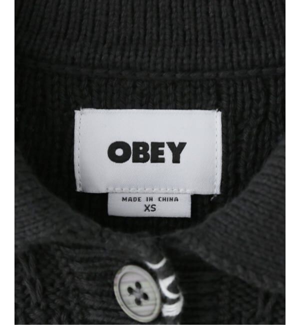 JOINT WORKS「OBEY / オベイ AMELIE BUTTON DOWN SWEATER」|ニット・セーター|