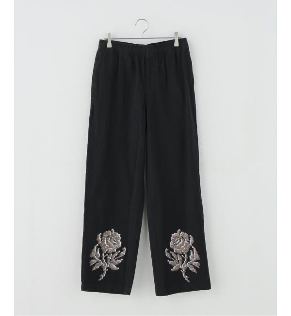 JOINT WORKS「OBEY / オベイ ROSES EMBELLISHED PANT」|その他|ブラック