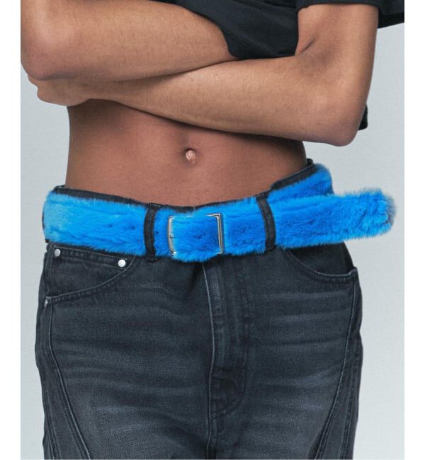 JOINT WORKS「NOCTO ARCHIVE/ノクト アーカイブ  Faux Fur Belt」|ベルト|