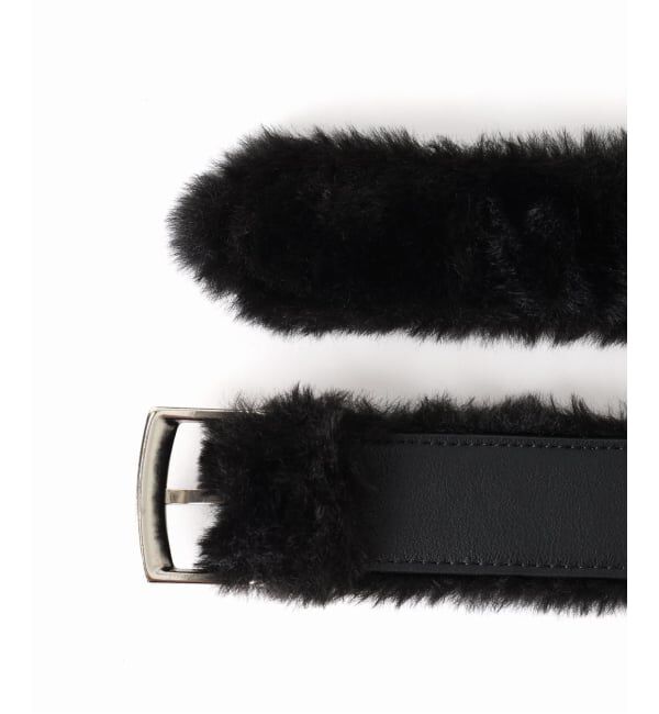 JOINT WORKS「NOCTO ARCHIVE/ノクト アーカイブ  Faux Fur Belt」|ベルト|