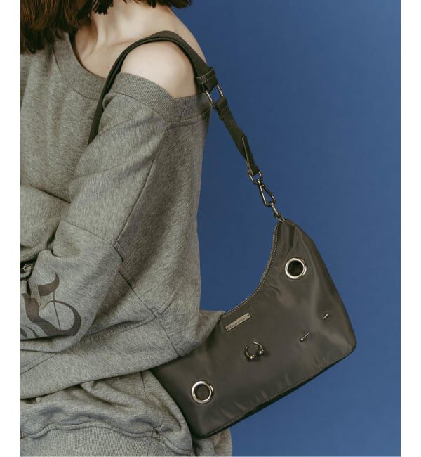 JOINT WORKS「Knuth Marf/クヌースマーフ pierce mini bag」|ショルダー・メッセンジャー|グレーA