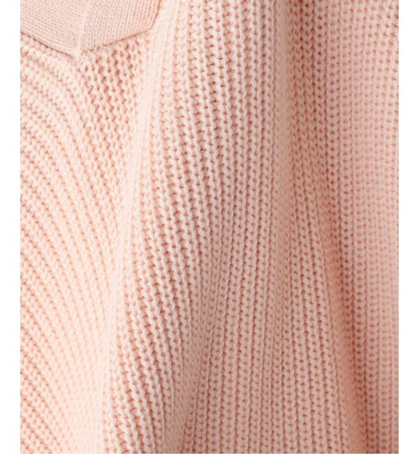 JOINT WORKS「スリーブ パッチ スキッパーニット / Sleeve Patch Skipper Knit」|ニット・セーター|
