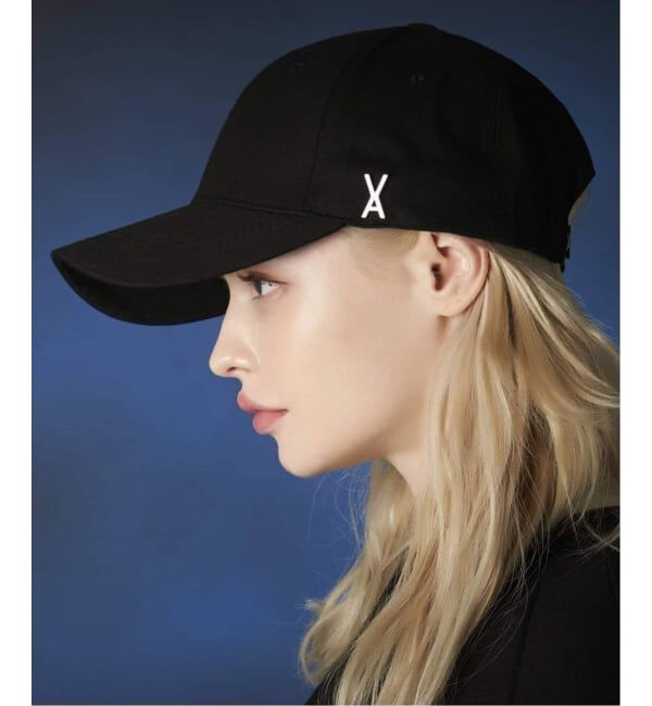 JOINT WORKS「≪WEB限定 / 追加2≫VARZAR/バザール Stud logo over fit ball cap VARZAR496」|キャップ・キャスケット|ブラック