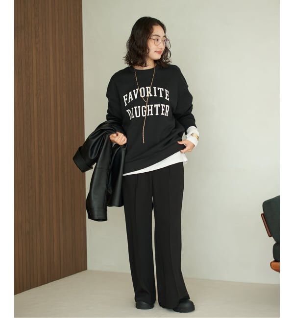 Plage「les Tendre easy care スラックス」|スラックス|