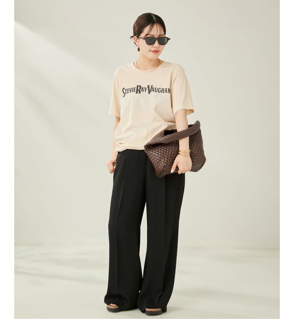 Plage「les Tendre easy care スラックス」|スラックス|