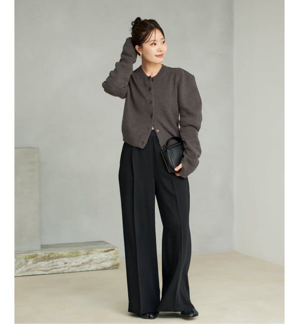 Plage「les Tendre easy care スラックス」|スラックス|