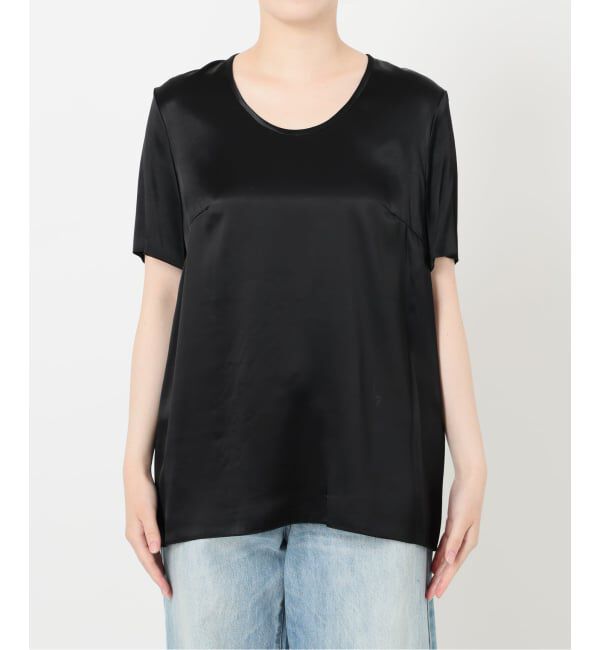 Plage「R&rsquo;IAM サテンチュニックTシャツ」|シャツ・ブラウス|