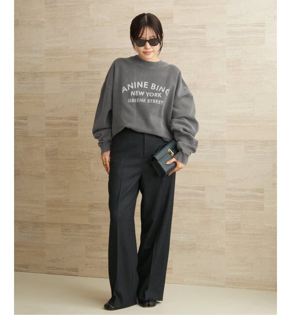 Plage「Elegant Saxony パンツ」|スラックス|