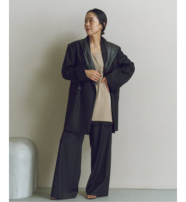 Plage「MY_worsted easyパンツ」|スラックス|