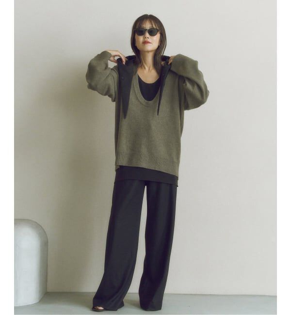 Plage「MY_worsted easyパンツ」|スラックス|