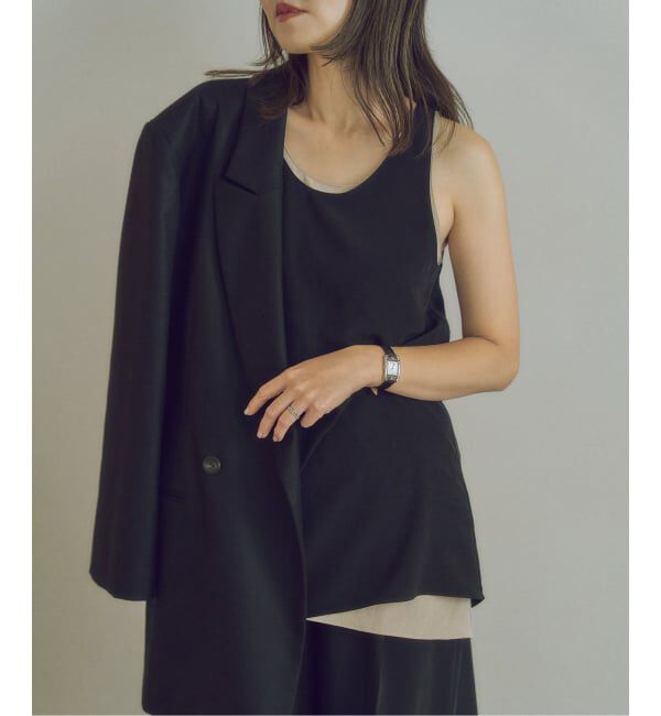 Plage「MY_fine タンクトップ」|タンクトップ|ブラック