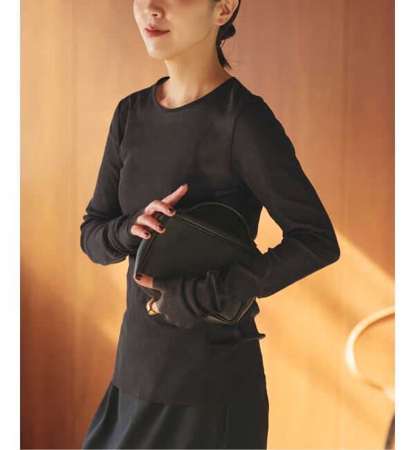 Plage「《追加》Mesh Sheer ロンT 5」|Tシャツ・カットソー|ブラック A