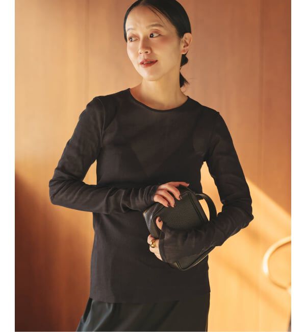 Plage「《追加》Mesh Sheer ロンT 5」|Tシャツ・カットソー|