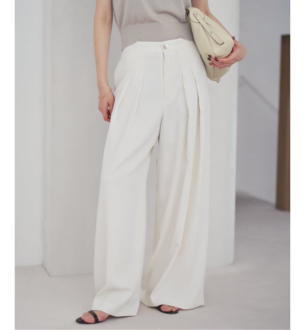 Plage「Tuck Wide パンツ」|その他|