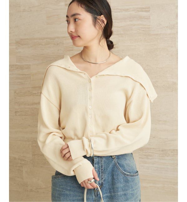 Plage「JANE SMITH / ジェーンスミス 別注 SAIL カーディガン」|カーディガン|ナチュラル