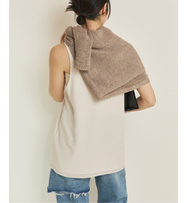 Plage「レイヤーノースリブラウス」|タンクトップ|