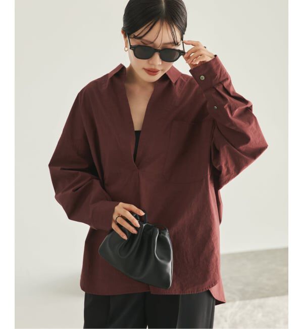 Plage「relaxy slit シャツ」|シャツ・ブラウス|