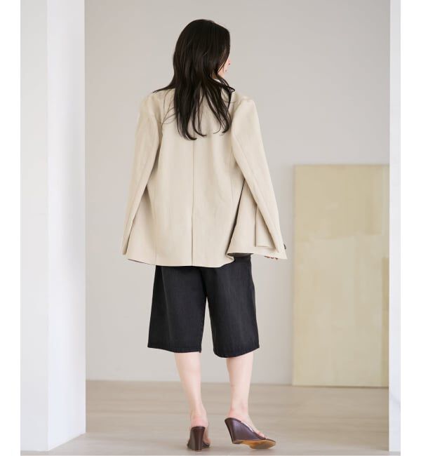 Plage「sandy linen 混 ジャケット」|テーラードジャケット|