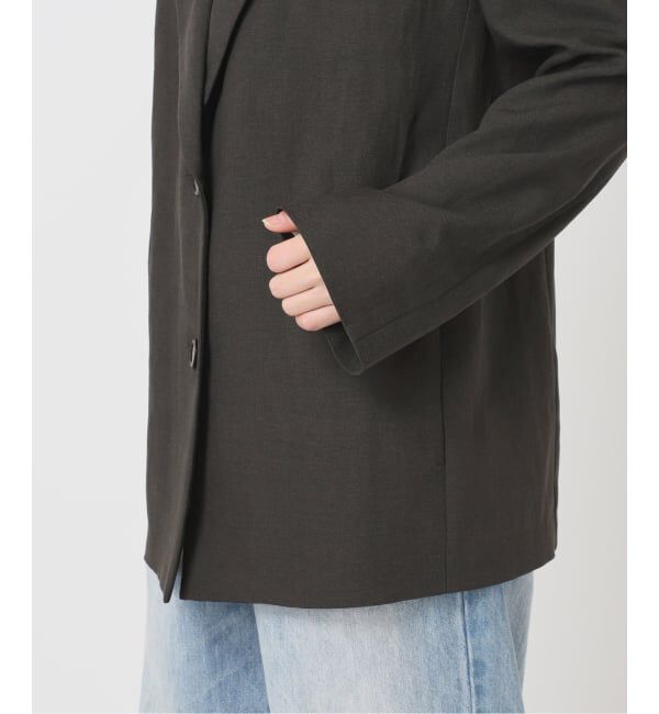 Plage「sandy linen 混 ジャケット」|テーラードジャケット|