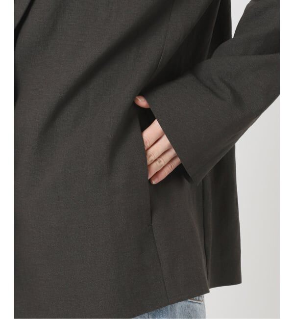 Plage「sandy linen 混 ジャケット」|テーラードジャケット|