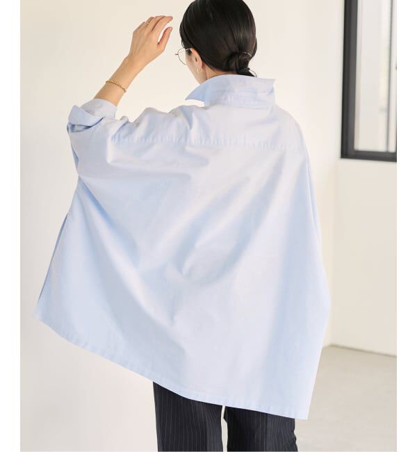 Plage「《追加》OX Poncho シャツ」|シャツ・ブラウス|