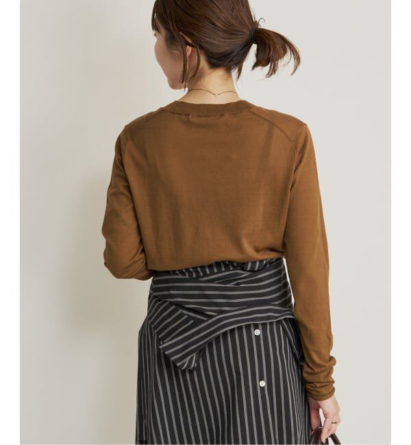 Plage「R&rsquo;IAM KNIT LONG TEE」|ニット・セーター|