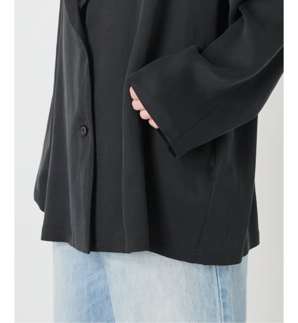 Plage「《予約》fibril linen混 relax ジャケット」|テーラードジャケット|