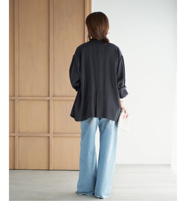 Plage「《予約》fibril linen混 relax ジャケット」|テーラードジャケット|