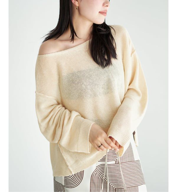 Plage「brillante loose プルオーバー」|ニット・セーター|