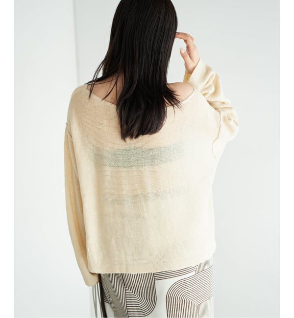 Plage「brillante loose プルオーバー」|ニット・セーター|