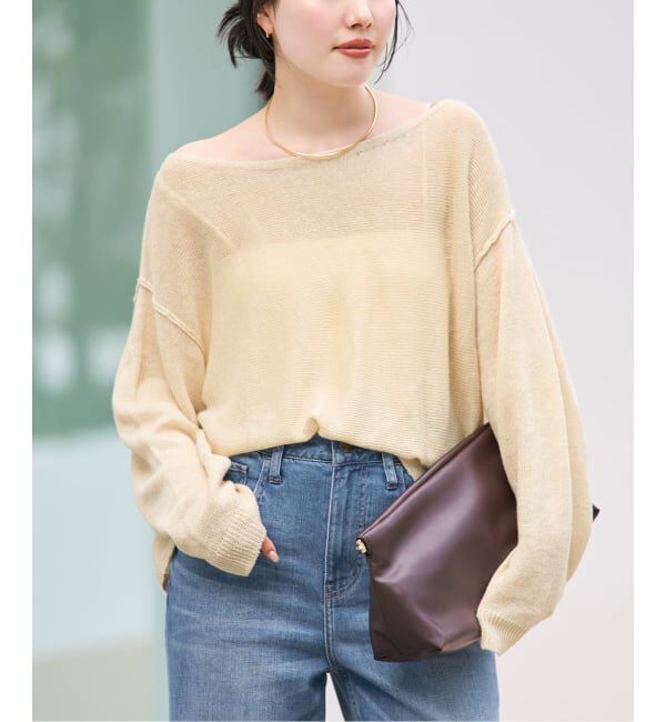 Plage「brillante loose プルオーバー」|ニット・セーター|