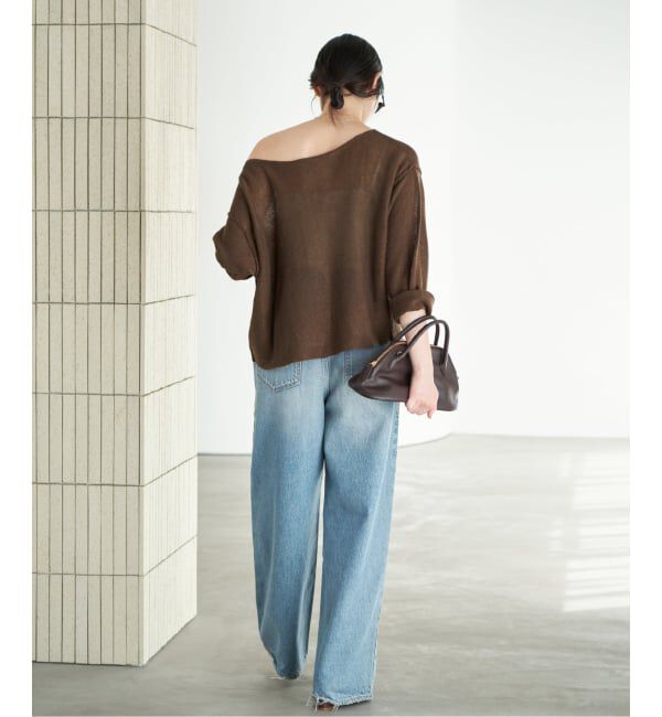 Plage「brillante loose プルオーバー」|ニット・セーター|